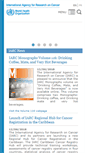 Mobile Screenshot of iarc.fr